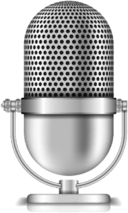 image of a microphone