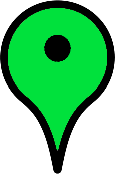 “Map pin icon-green