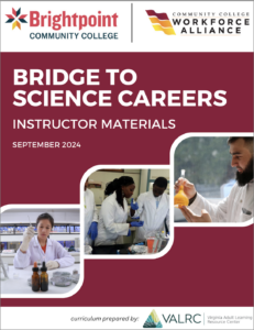 Picture of the science careers curriculum cover